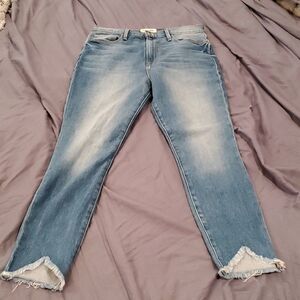Excellent condition Frame Ali high rise cigarette jeans size 28